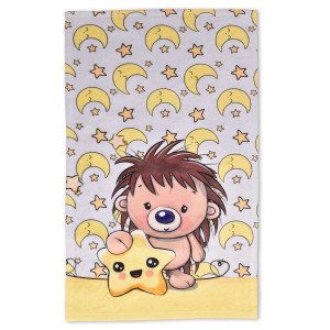 Хавлиена кърпа за дете - Таралеж и звездичка Хавлиена кърпа за дете - Таралеж и звездичка