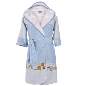 Детски халат за баня - Приятели от джунглата S