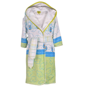 Детски халат за баня - Патето готвач S