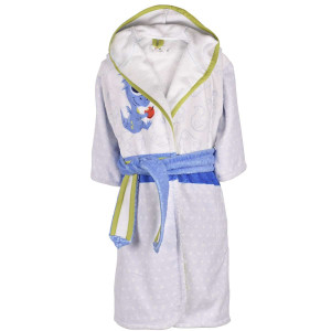 Детски халат за баня - Бебе драконче M 