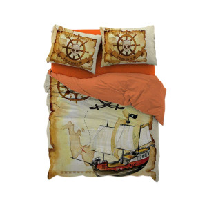 Детско спално бельо от ранфорс Мореплавател