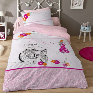 Детско спално бельо от ранфорс Пролетно настроение