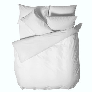 Бял ранфорс чаршаф 220/240  Бял ранфорс чаршаф 220/240