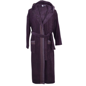 Памучен халат за баня Elegant - кафяв Памучен халат за баня Elegant - кафяв