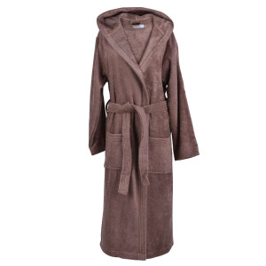 Халат за баня с качулка - Brown Халат за баня с качулка - Brown