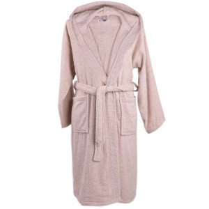 100% Памучен халат за баня Комфорт - Бежов 100% Памучен халат за баня Комфорт - Бежов