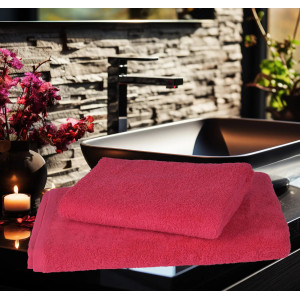 Хавлиена кърпа 30х50 см. Комфорт Розово