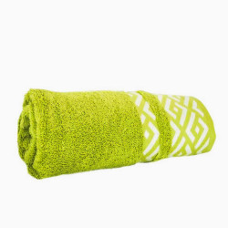 Памучна хавлиена кърпа за тяло Алия Зелена
