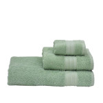 Памучна хавлиена кърпа за баня Диана - Зелено