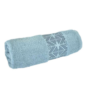 Синя хавлиена кърпа Ева - малка Синя хавлиена кърпа Ева - малка