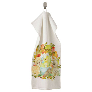 Кърпа с великденски десен Сладки патета