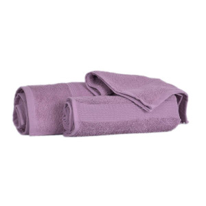 Памучна хавлиена кърпа за лице и ръце - Люляк Памучна хавлиена кърпа за лице и ръце - Люляк