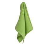 Зелена памучна хавлиена кърпа за баня70х140
