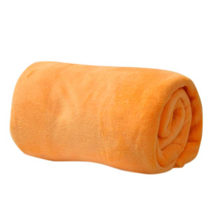 Жълто одеяло от микрофибър 150/200 