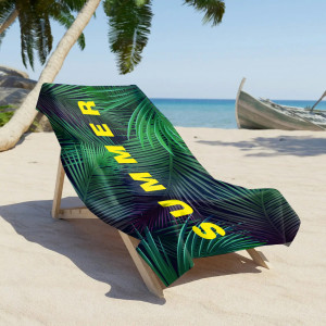 Плажна кърпа Лято - Памук Плажна кърпа Лято - Памук