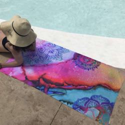 Модерна кърпа за плаж - Вселена