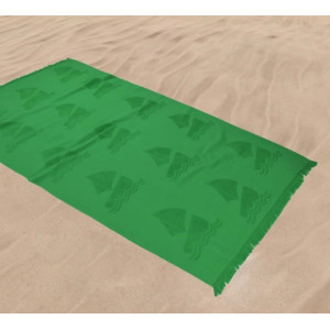 Плажна кърпа Лодки - Памук Плажна кърпа Лодки - Памук