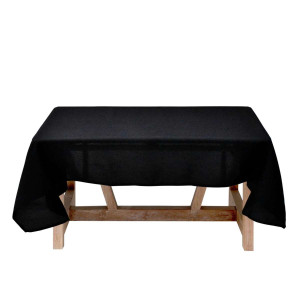 Стилна черна покривка за маса 150/220 Стилна черна покривка за маса 150/220