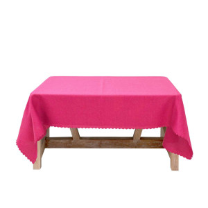 Цикламена покривка за маса 150/220