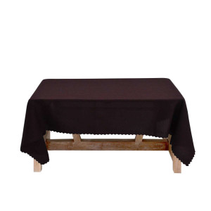 Кафява покривка за маса 150/220 