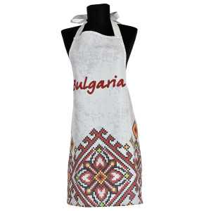 Кухненска престилка с минимат печат Българска традиция