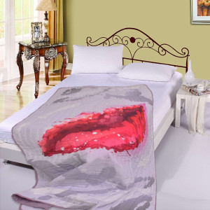 Микрофибърно шалте Усмивка