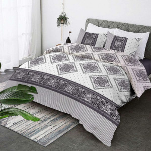 Голям спален комплект от Ранфорс - Дафне  Голям спален комплект от Ранфорс - Дафне