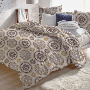 Голям спален комплект от Ранфорс - Нолан  Голям спален комплект от Ранфорс - Нолан