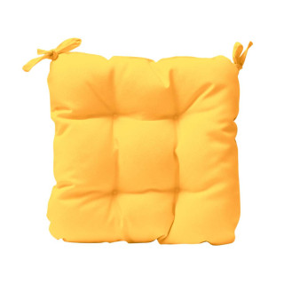 Жълта възглавница за стол 45