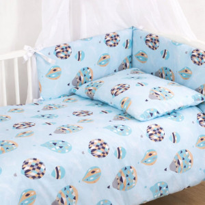 Бебешки спален комплект с обиколник Trendy