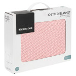 Бебешко плетено памучно одеяло – Soft Pink