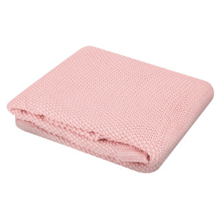 Бебешко плетено памучно одеяло – Soft Pink