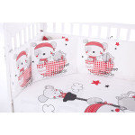 Бебешки спален комплект с обиколник Pirates 70х140 см.