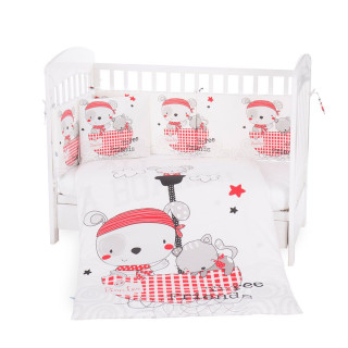 Бебешки спален комплект с обиколник Pirates 70х140 см.