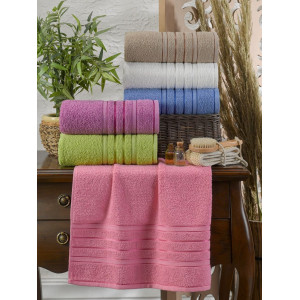 Памучни хавлиени кърпи Amber 50/85 - 12 броя Памучни хавлиени кърпи Amber 50/85 - 12 броя