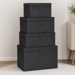 Голям текстилен органайзер за съхранение Anthracite – 60х40х30 см.