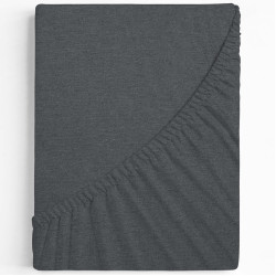 Чаршаф с ластик Serenity Трико - Антрацит