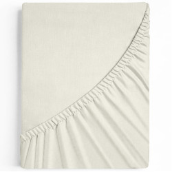 Чаршаф с ластик Serenity Трико - Екрю