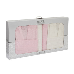 Комплект халати с кърпи в кутия Белисима 