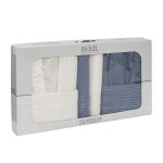 Комплект халати с кърпи в кутия Роял 