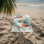 Плажна кърпа Flamingo With Coconut