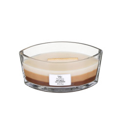 Стилна ароматна свещ Wood Wick Еllipse Cafe Sweets