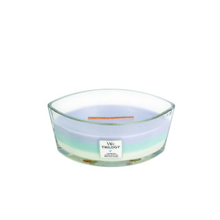 Стилна ароматна свещ Wood Wick Еllipse  Calming Retreat