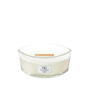 Стилна ароматна свещ Wood Wick Еllipse Candle Linen Стилна ароматна свещ Wood Wick Еllipse Candle Linen