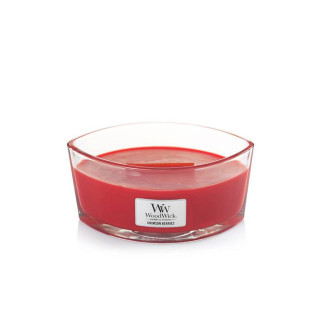 Луксозна ароматна свещ Wood Wick Еllipse Crimson Berries
