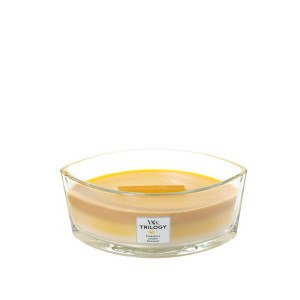 Лукс ароматна свещ Wood Wick Еllipse Fruits of Summer