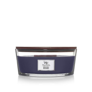 Луксозна ароматна свещ Wood Wick Еllipse Hinoki Dahlia