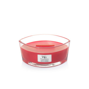 Луксозна ароматна свещ Wood Wick Еllipse Radish & Rhubarb