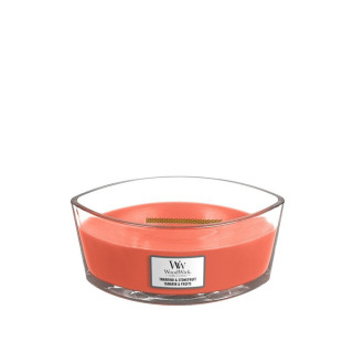 Стилна ароматна свещ Wood Wick Еllipse Tamarind & Stonefruit