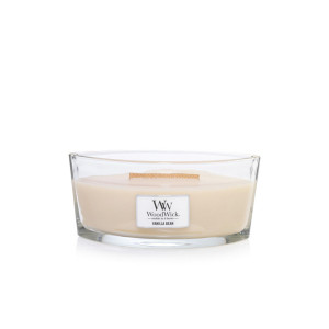Луксозна ароматна свещ Wood Wick Еllipse Vanilla & Sea Salt